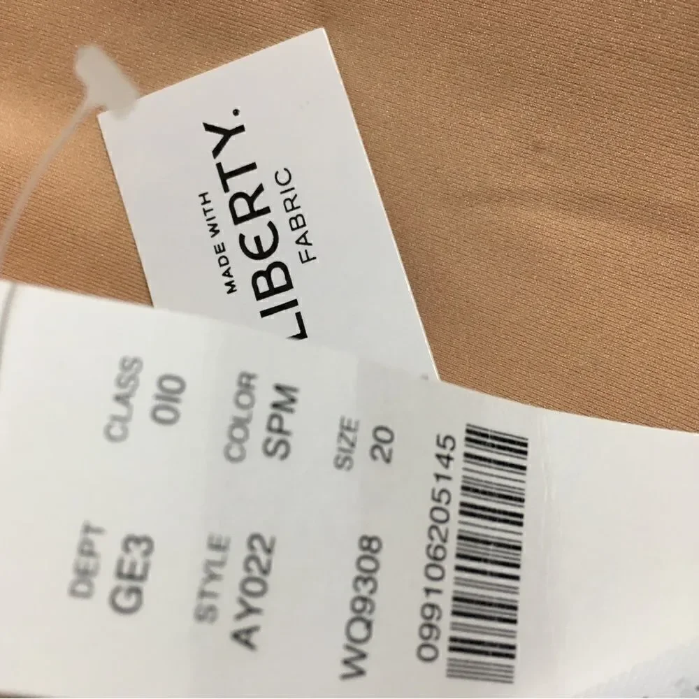J. Crew NWT One Piece Liberty Rose Eloise Floral Swimsuit Size 20